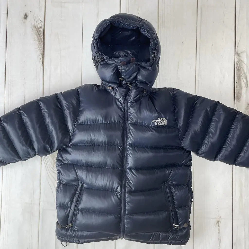 North Face Down Jacket Navy Men's S Size 700 Fill