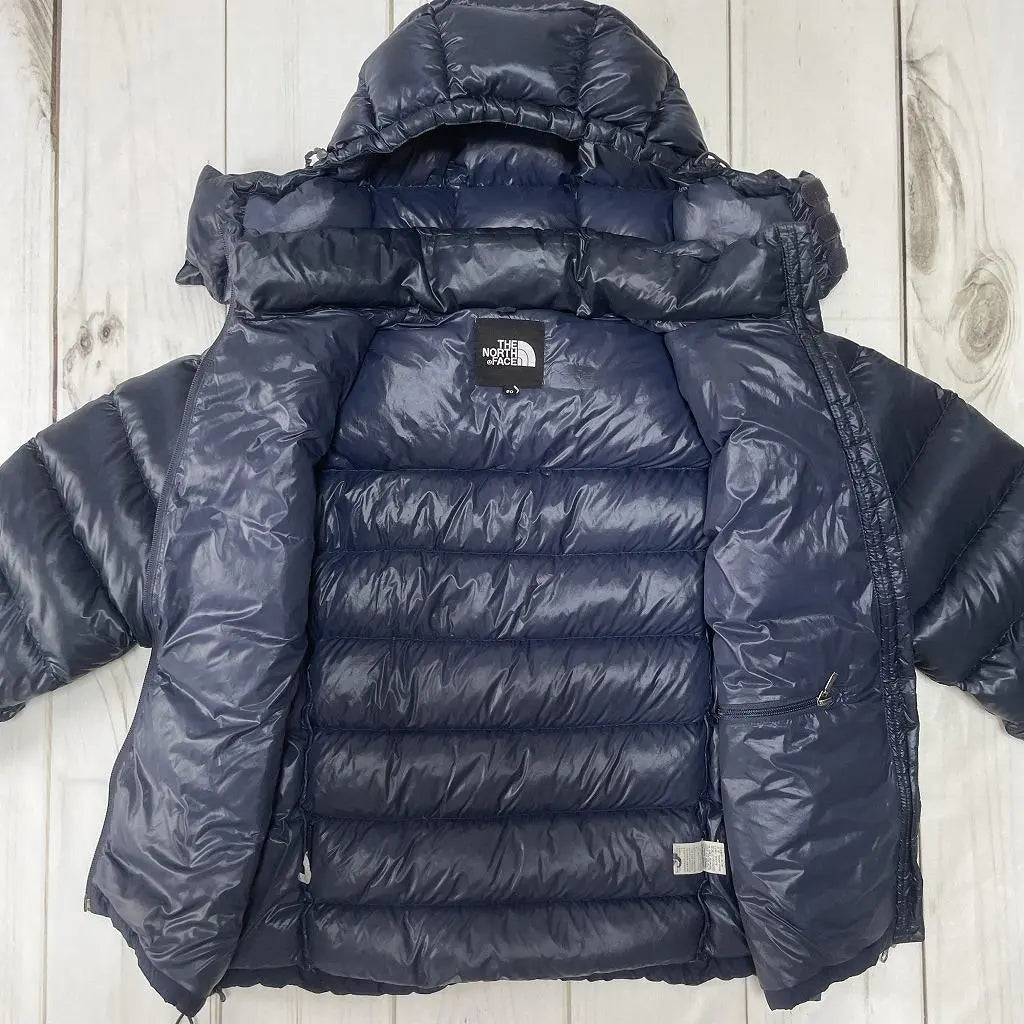 North Face Down Jacket Navy Men's S Size 700 Fill