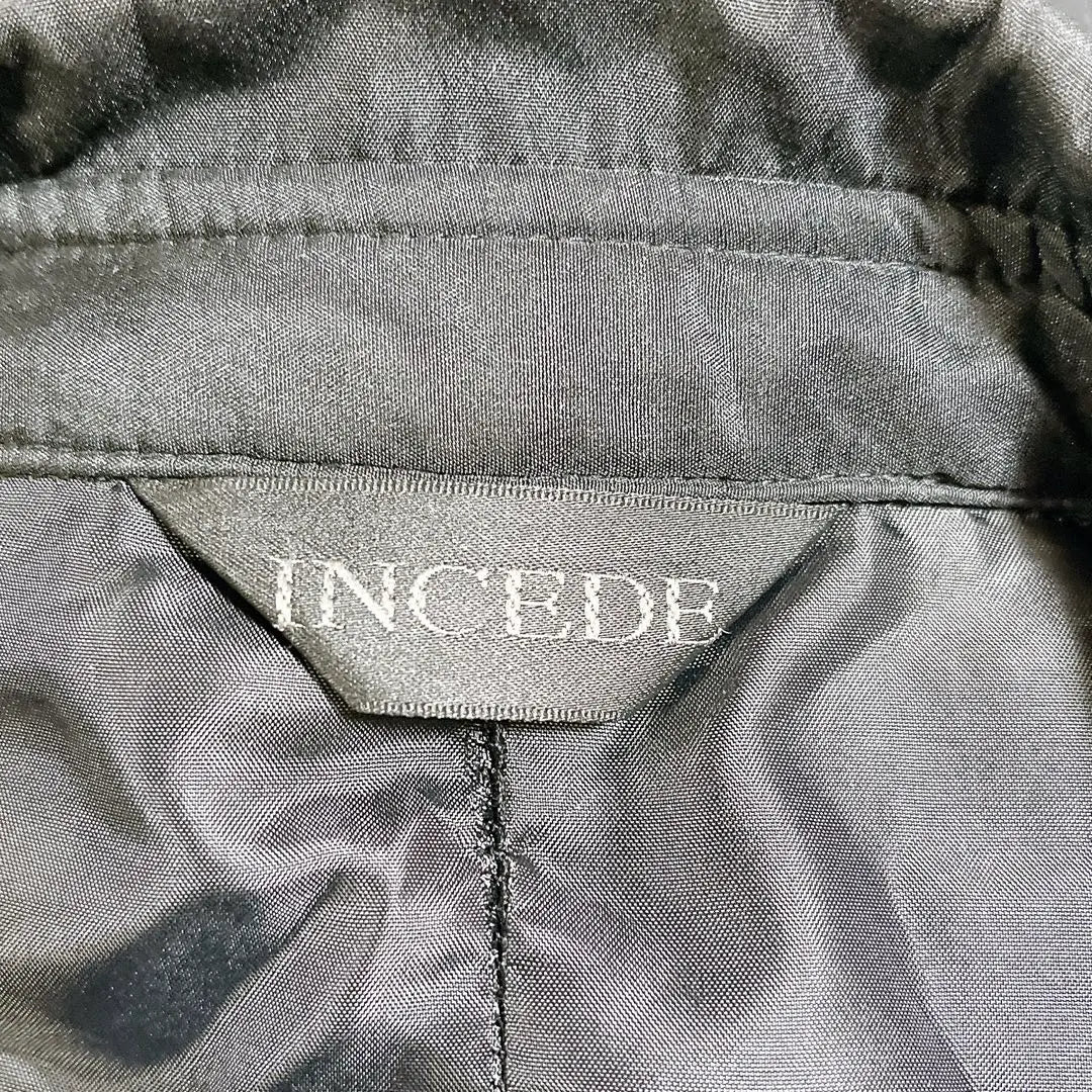 [INCEDE] Gabardina Doble, Business Simple, con Cinturón