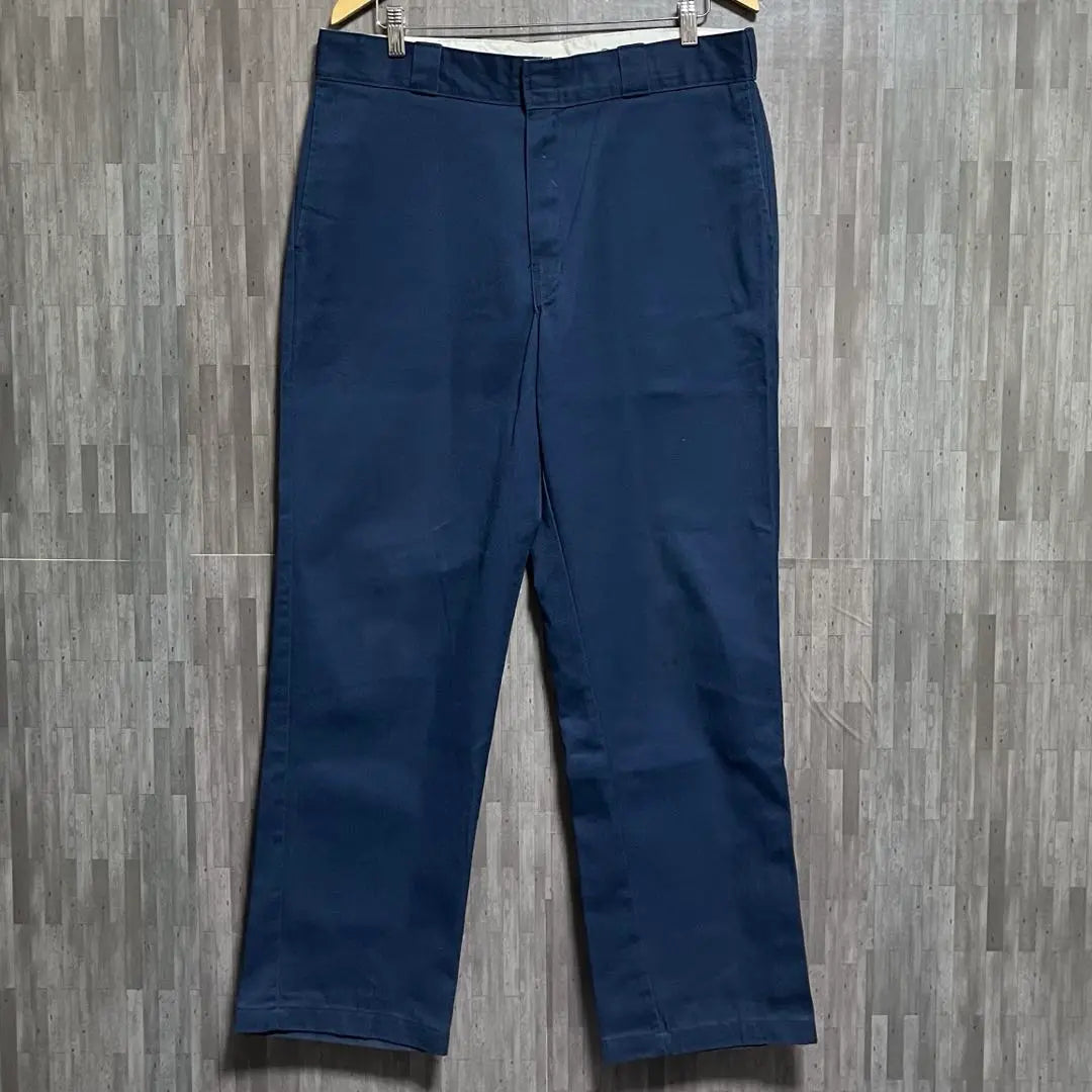 [Used Clothing] Dickies874 Navy Straight Work Pants