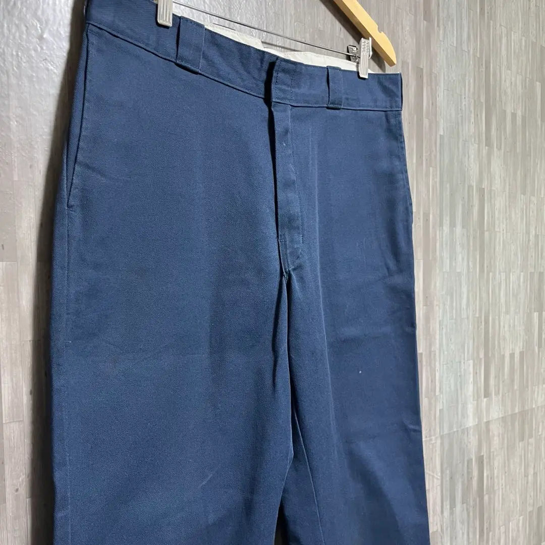 [Used Clothing] Dickies874 Navy Straight Work Pants