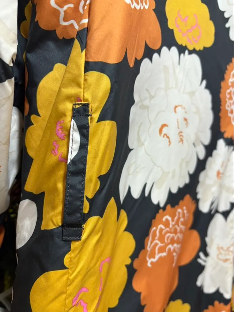 New with tag Marimekko Long Down Marigold Orange