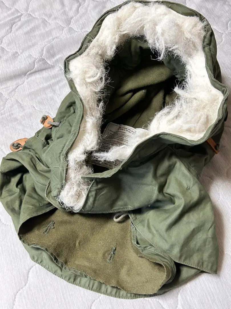 [Rare] US Army M65 Hoodie/Hood/Lineer Fishtail M Large