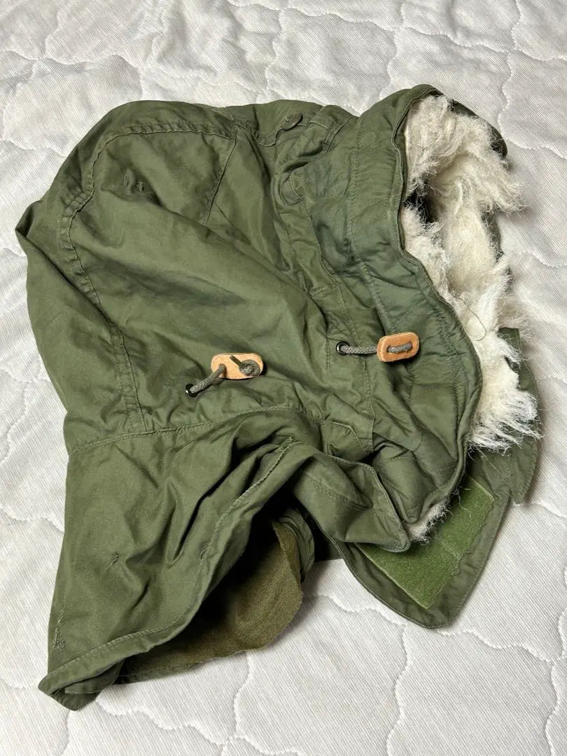 [Rare] US Army M65 Hoodie/Hood/Lineer Fishtail M Large