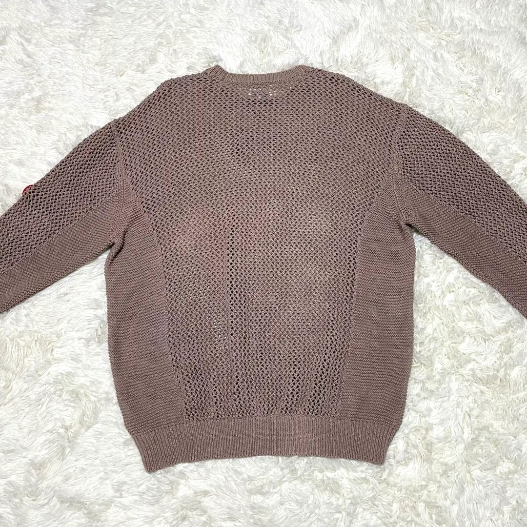 【New Product Not Used】C.E / SIDE RIB LOOSE NET KNIT Finished Products