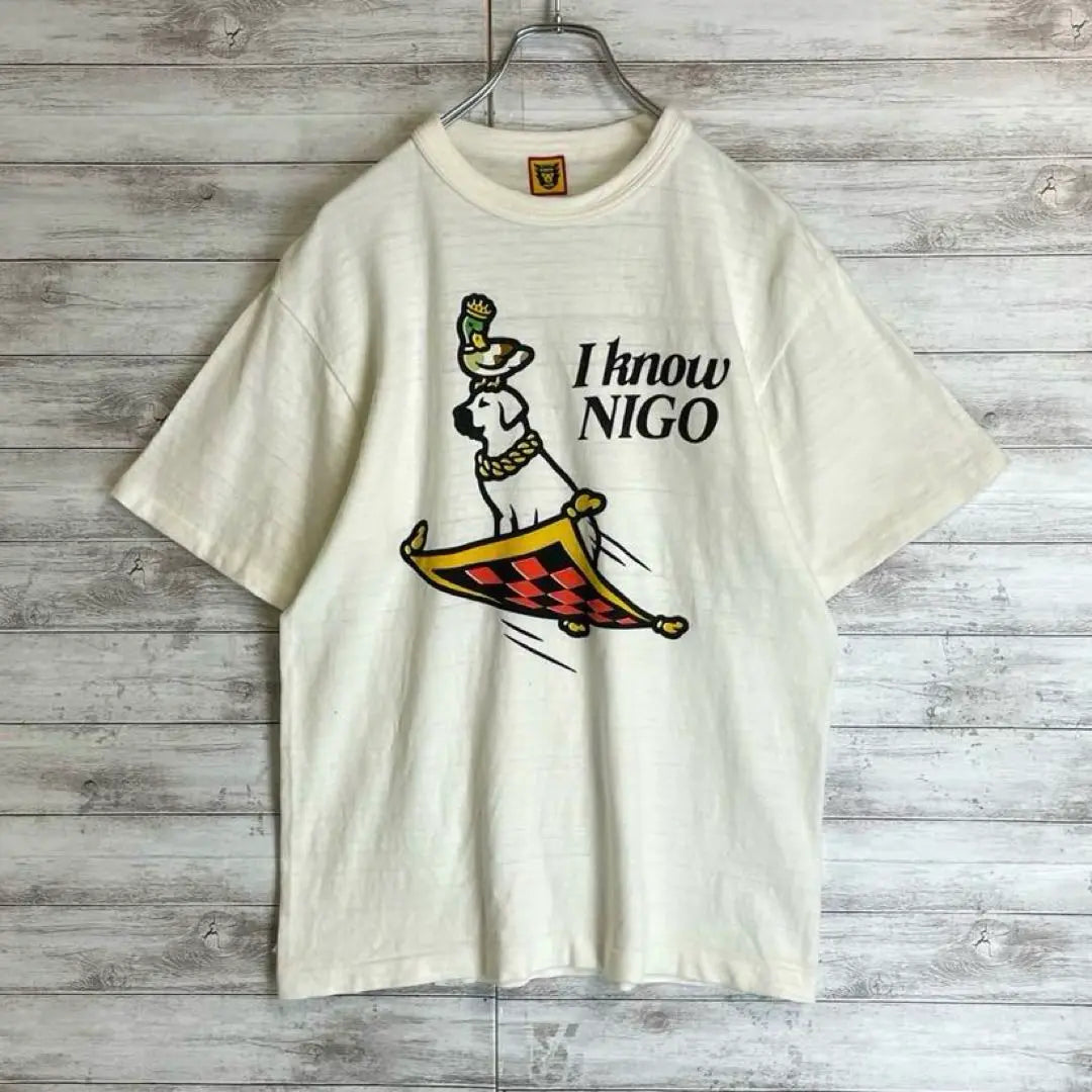 [Hard to get] Human Made⭐︎I KNOW NIGO KAWS T-shirt Sold out