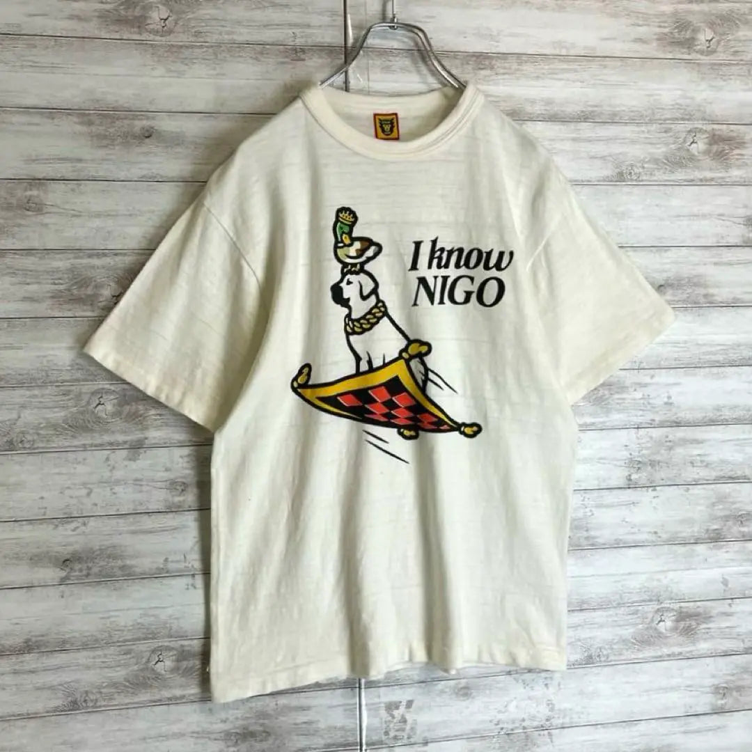 [Hard to get] Human Made⭐︎I KNOW NIGO KAWS T-shirt Sold out