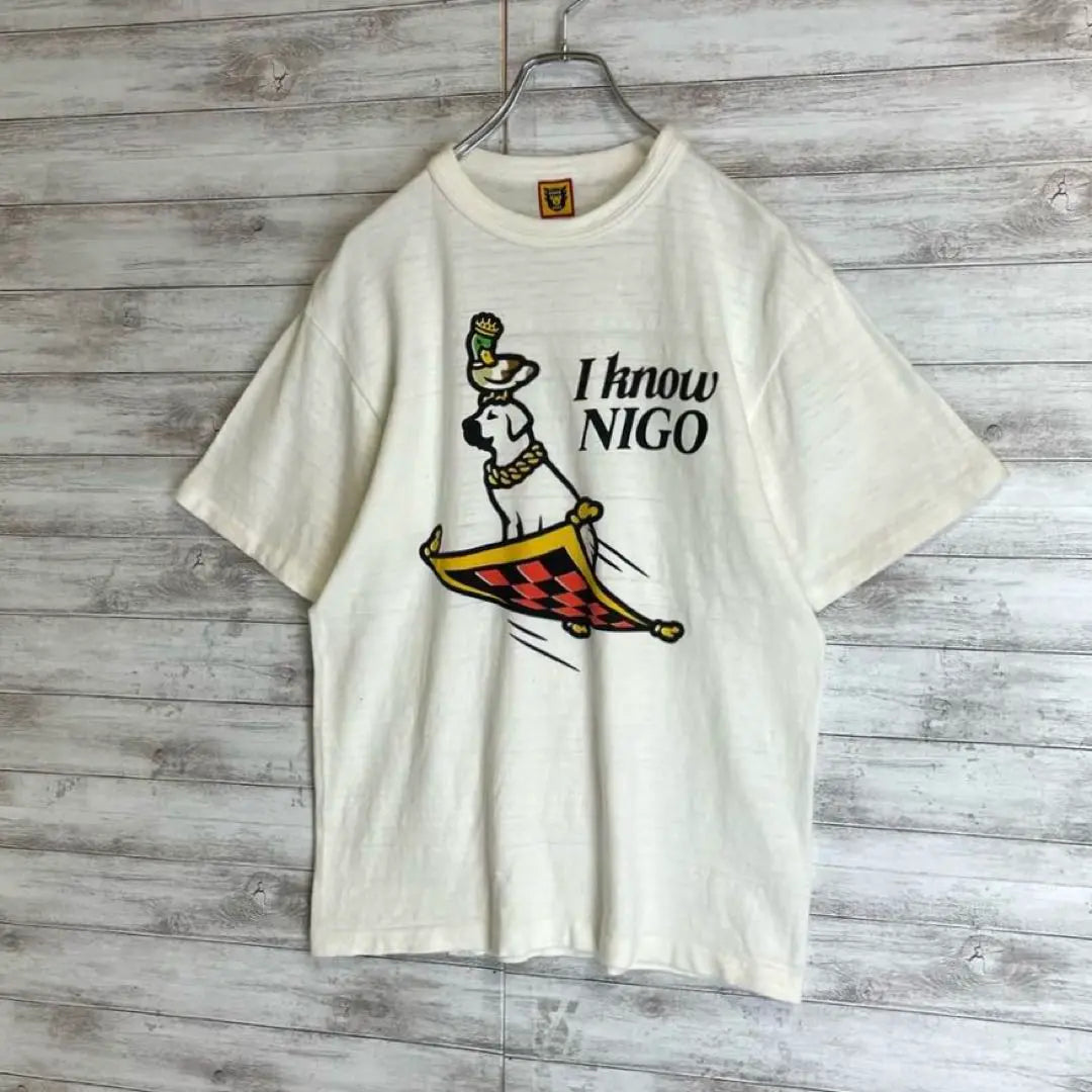 [Hard to get] Human Made⭐︎I KNOW NIGO KAWS T-shirt Sold out