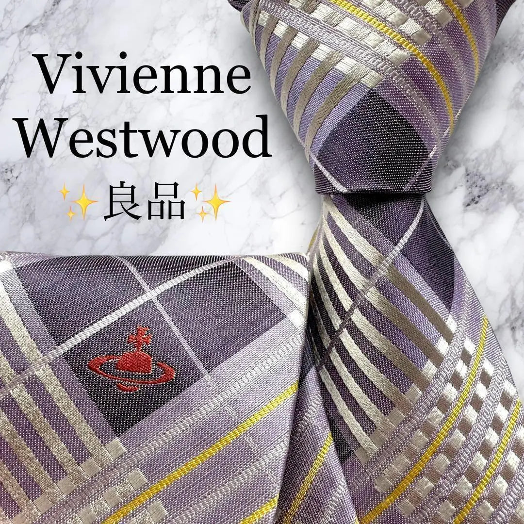 Beautiful condition ✨Vivienne Westwood Tie Orb Jacquard Stylish