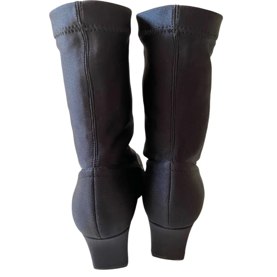 ✨FABIO RUSCONI ✨Stretch fabric short boots 36