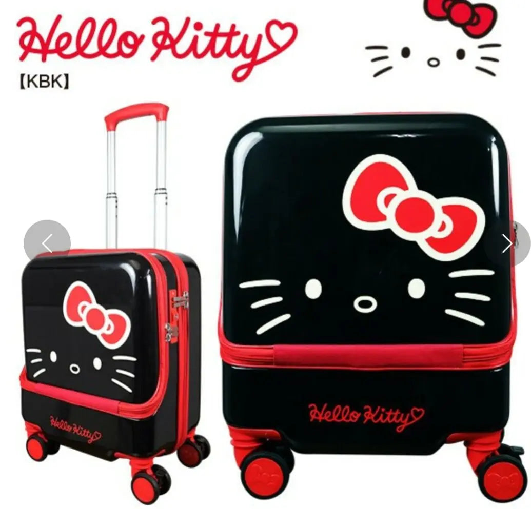 Hello Kitty Suitcase Black