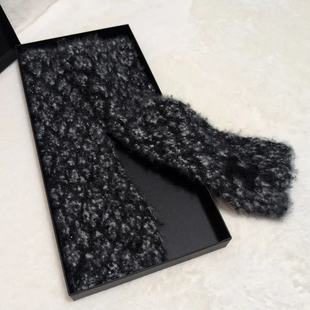 [✨ Silk & cashmere ✨] CHANEL Coco Mark Arm cover arm warmer