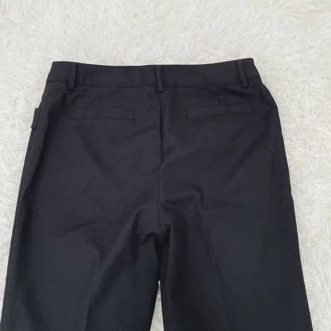 "Aer" (40) Pantalones acampanados Costura central Costuras Mar Máquina Hermosa Elegante Estándar | 『アエル』 (40) フレアパンツ センターシーム 無地 キレイめ 上品 定番