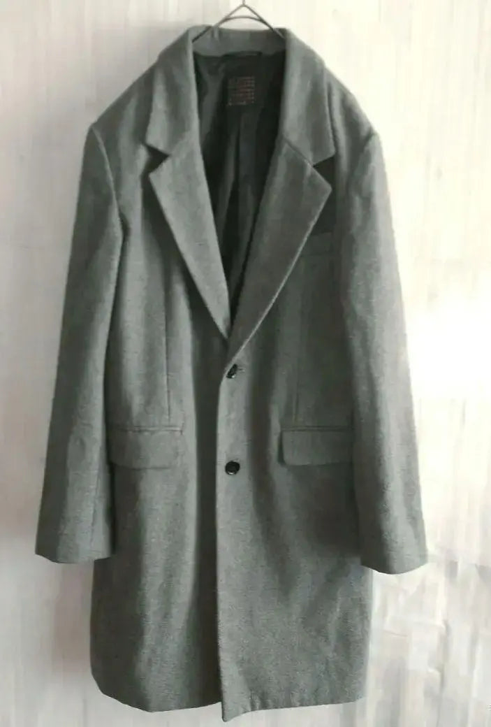 Urban Research Chester Coat Single Simple Gray