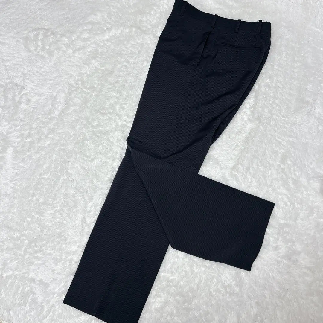 ✨Beautiful condition✨Bona Jornata Formal Suit Pants L Navy Stripe