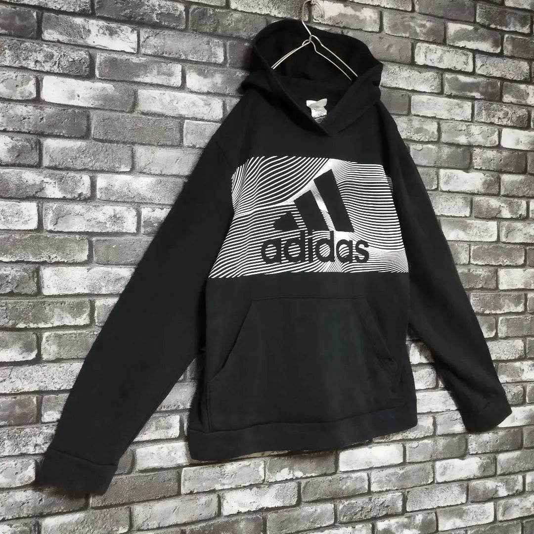 adidas big logo sunfade adidas hoodie black