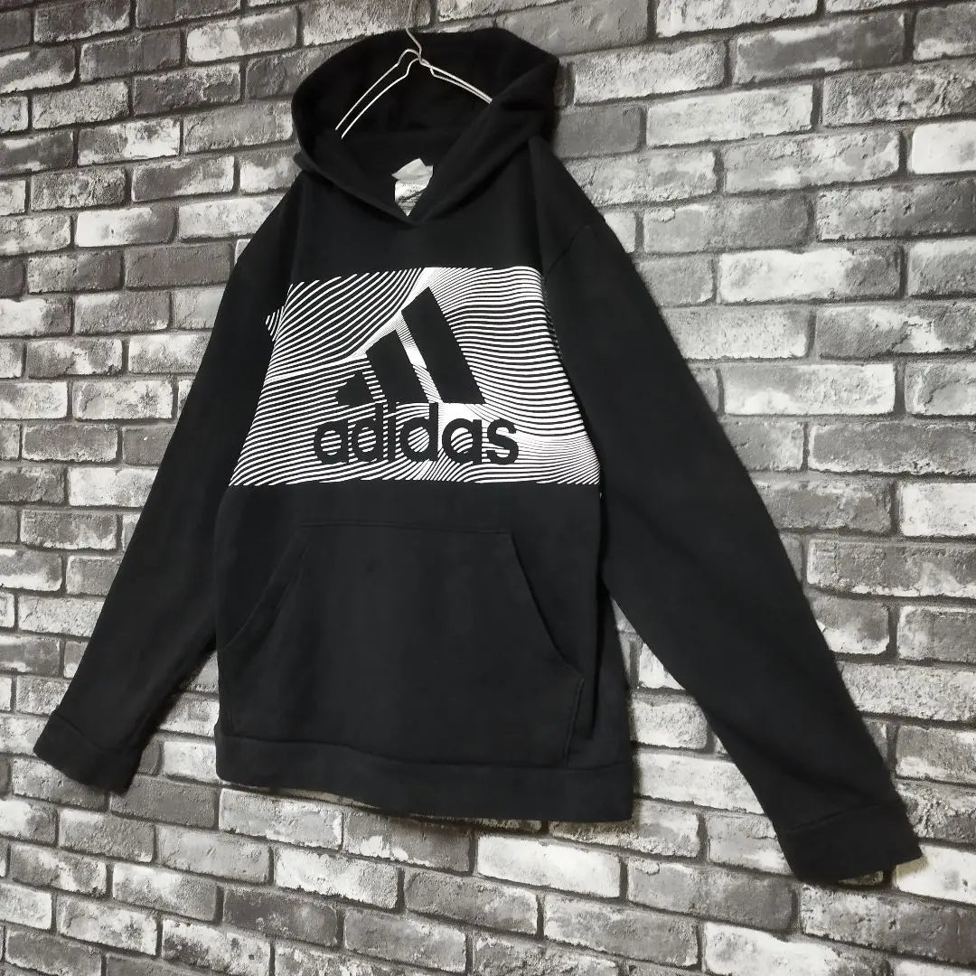 adidas big logo sunfade adidas hoodie black