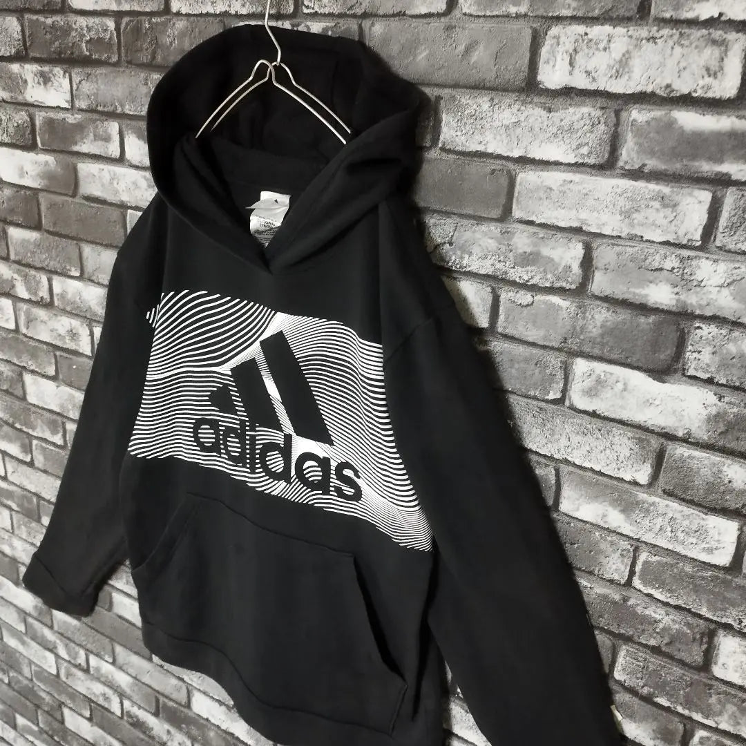 adidas big logo sunfade adidas hoodie black