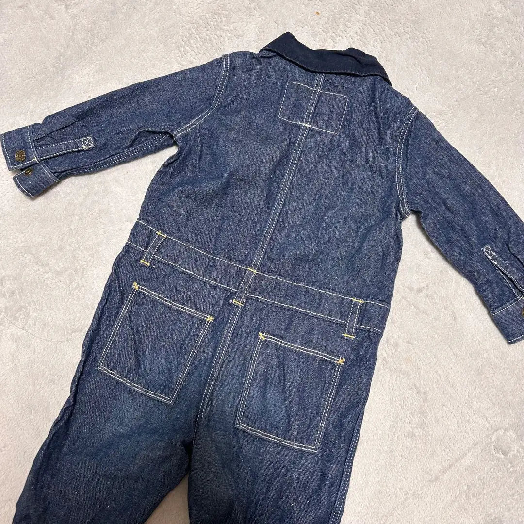 BABY GAP Denim All -in -One Cover All Rompers 80cm Beauty | baby GAP デニムオールインワン カバーオール ロンパース 80cm 美品