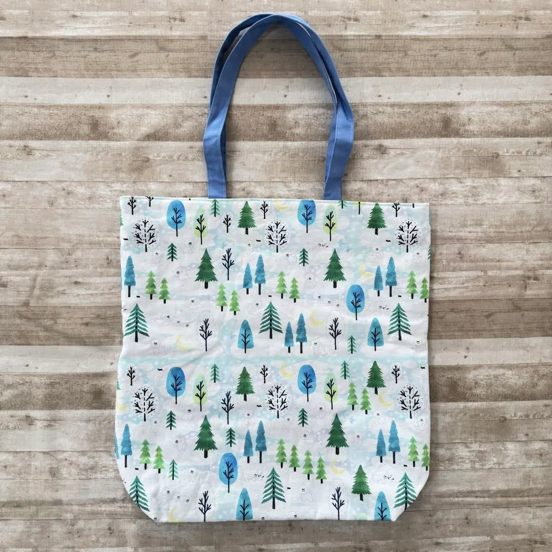 A4 tote bag Snow Bichon Frise / SUKIMAYA Handmade