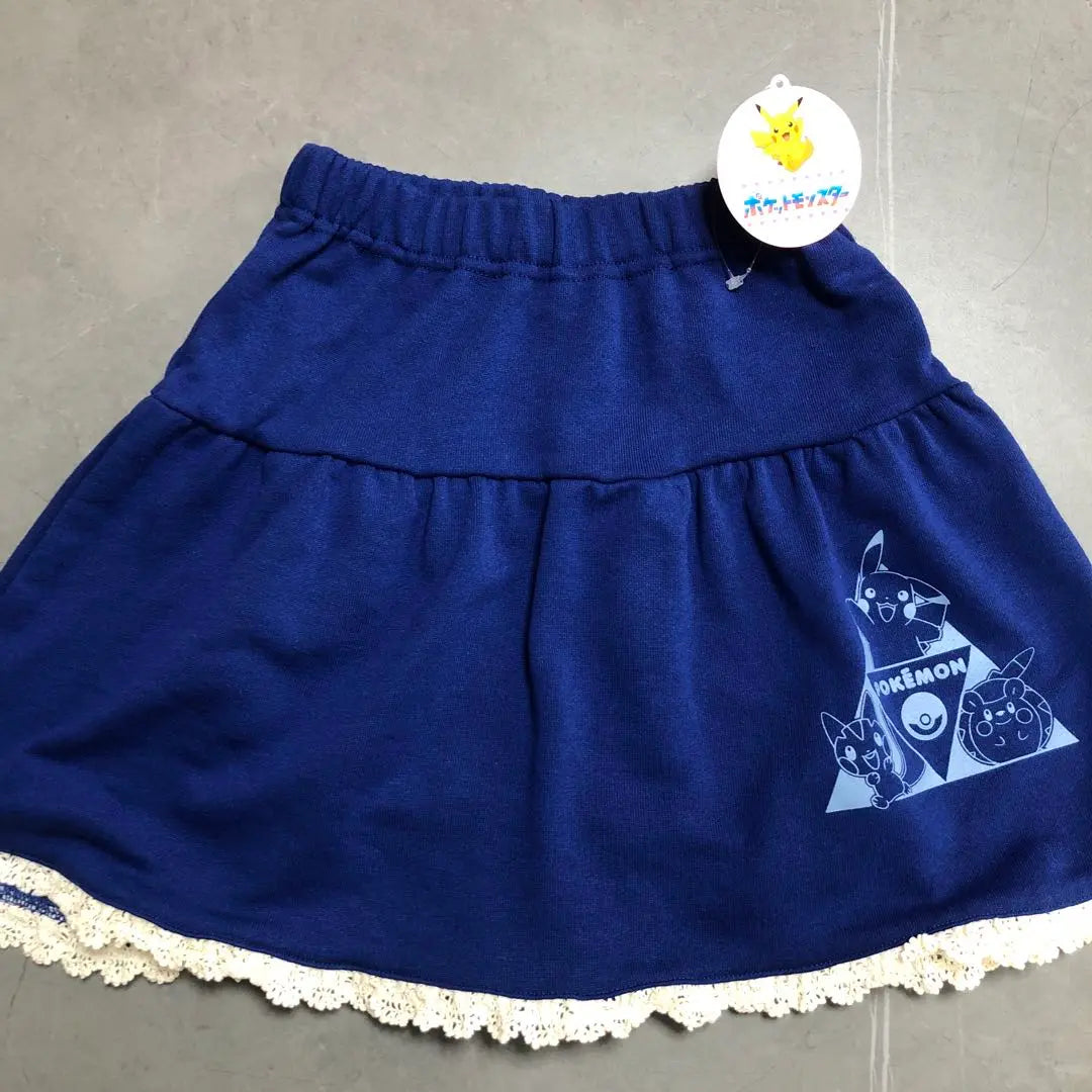 Pokemon Skirt Navy 120cm