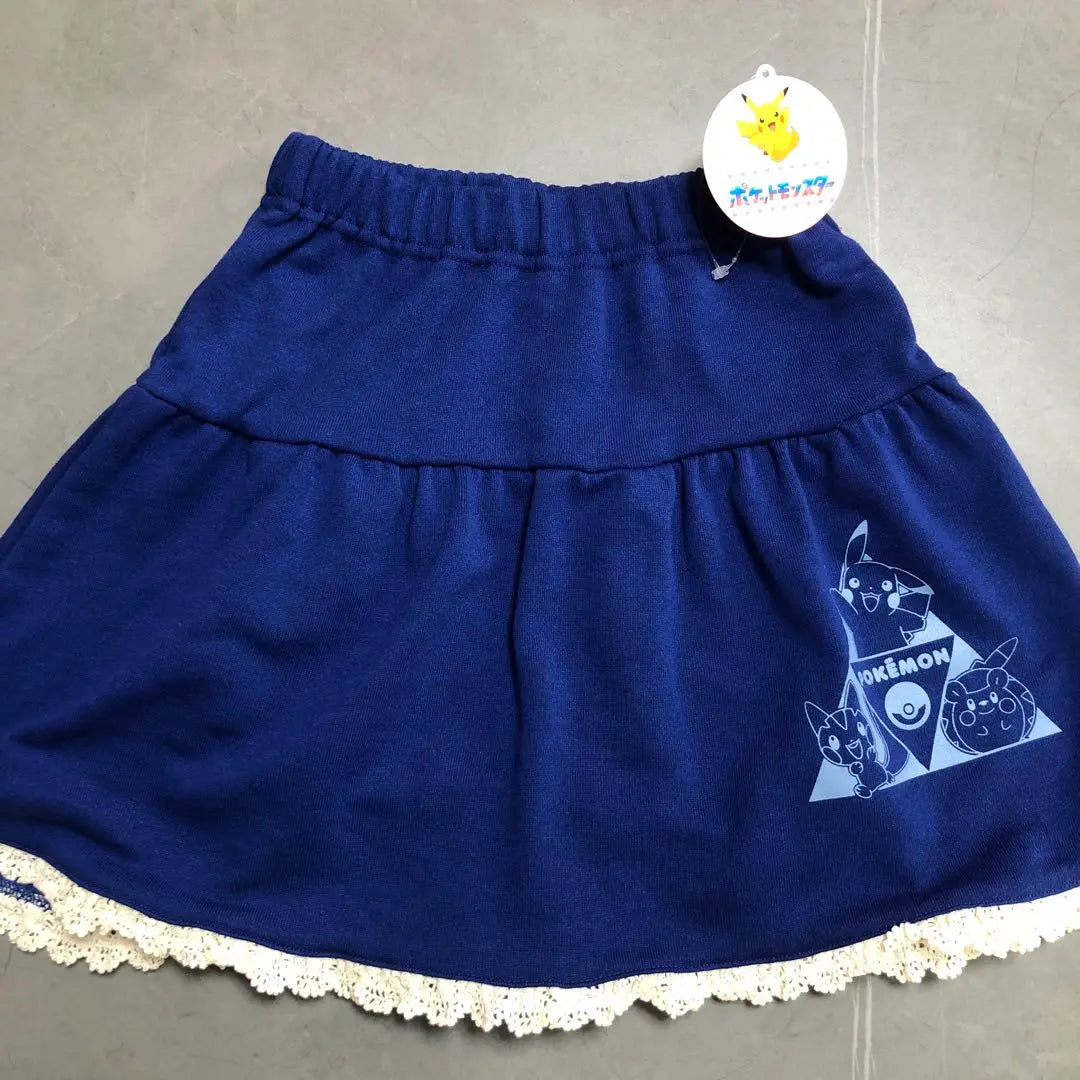 Pokemon Skirt Navy 120cm