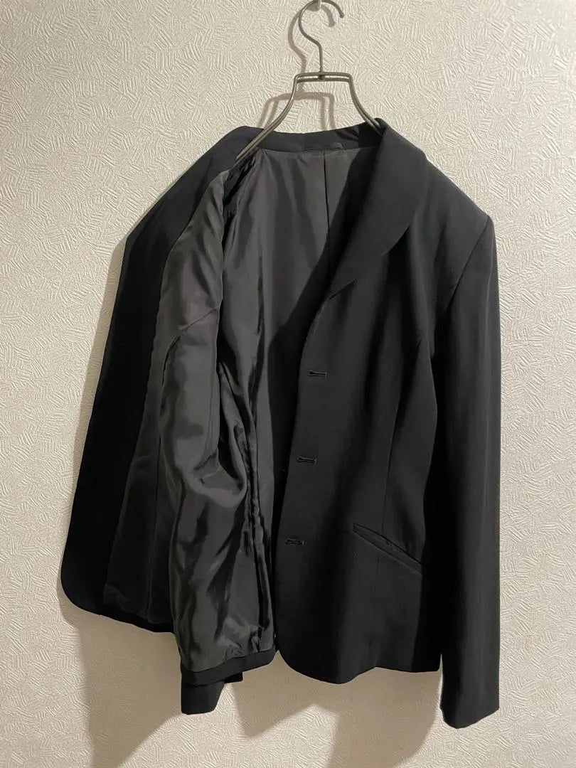 Chaqueta entallada con cuello chal de Yohji Yamamoto de Y