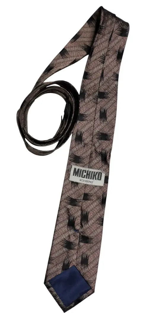 MICHIKO KOSHINO Tie Made in Japan 100% silk