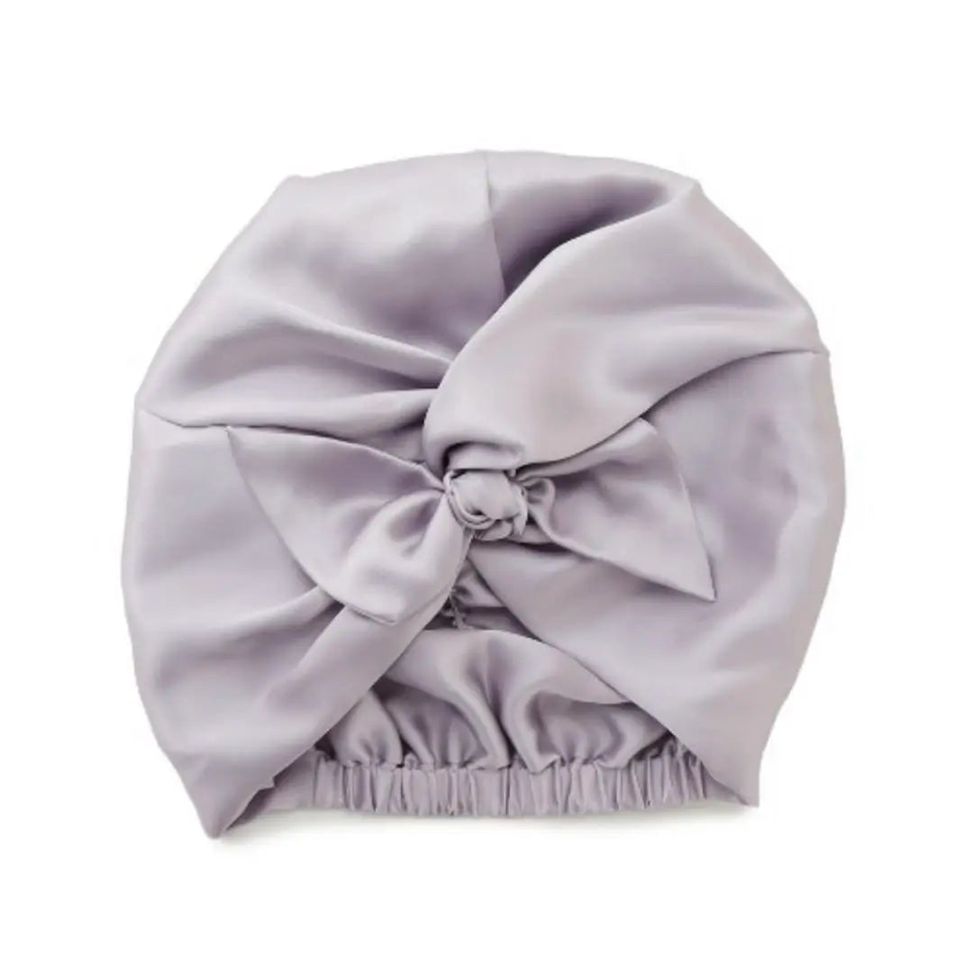 gelato pique silk night cap with lavender storage bag