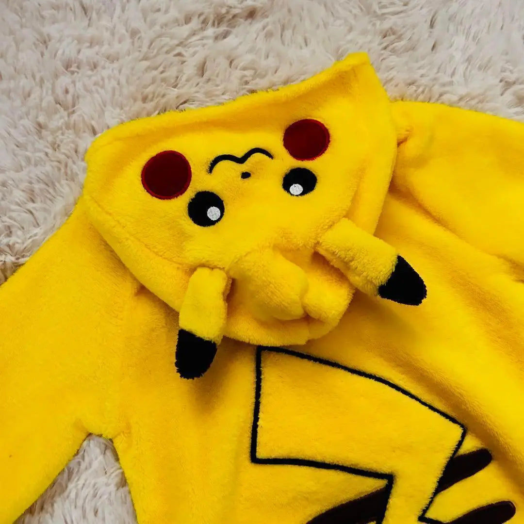 Pikachu Pokemon/50-70 Outer Mokomoko Warm baby baby