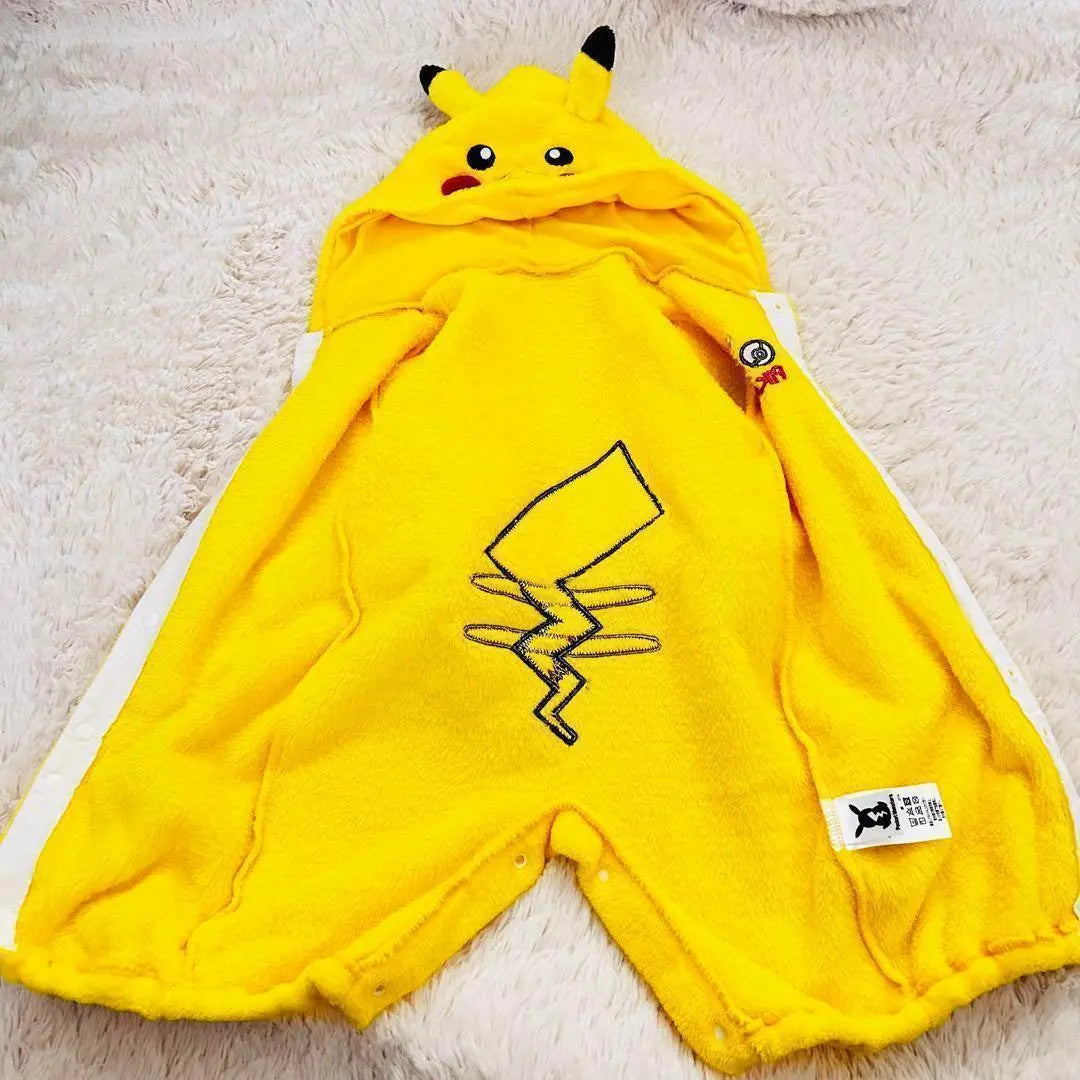 Pikachu Pokemon/50-70 Outer Mokomoko Warm baby baby