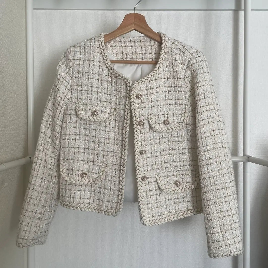 Tweed cropped jacket