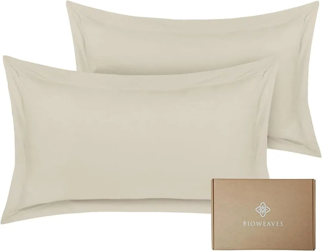 Bioweaves 100% organic cotton pillowcase 50 x 70 cm