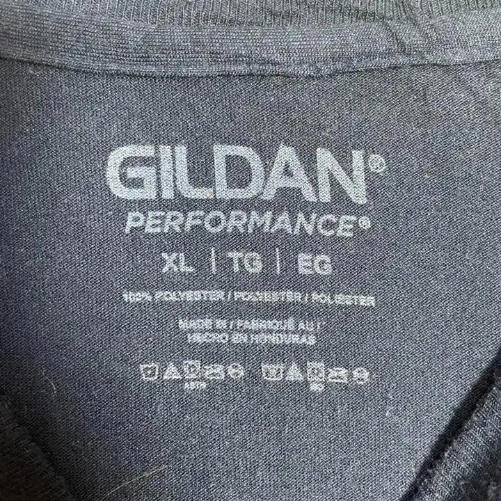 [One point] Gildan Bick Print T -shirt Over -size Unisex used clothes