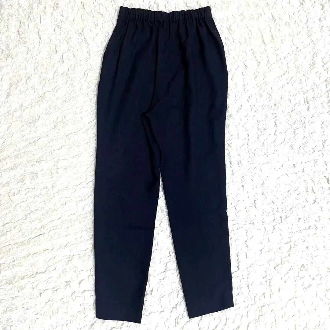 ✨Extremely beautiful✨【ENFOLD】Linen-like rubber joffps pants navy 36