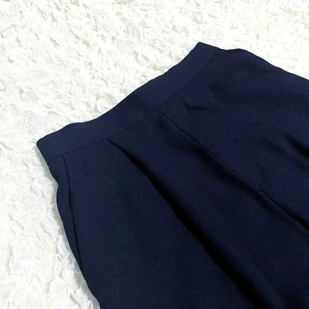 ✨Extremely beautiful✨【ENFOLD】Linen-like rubber joffps pants navy 36