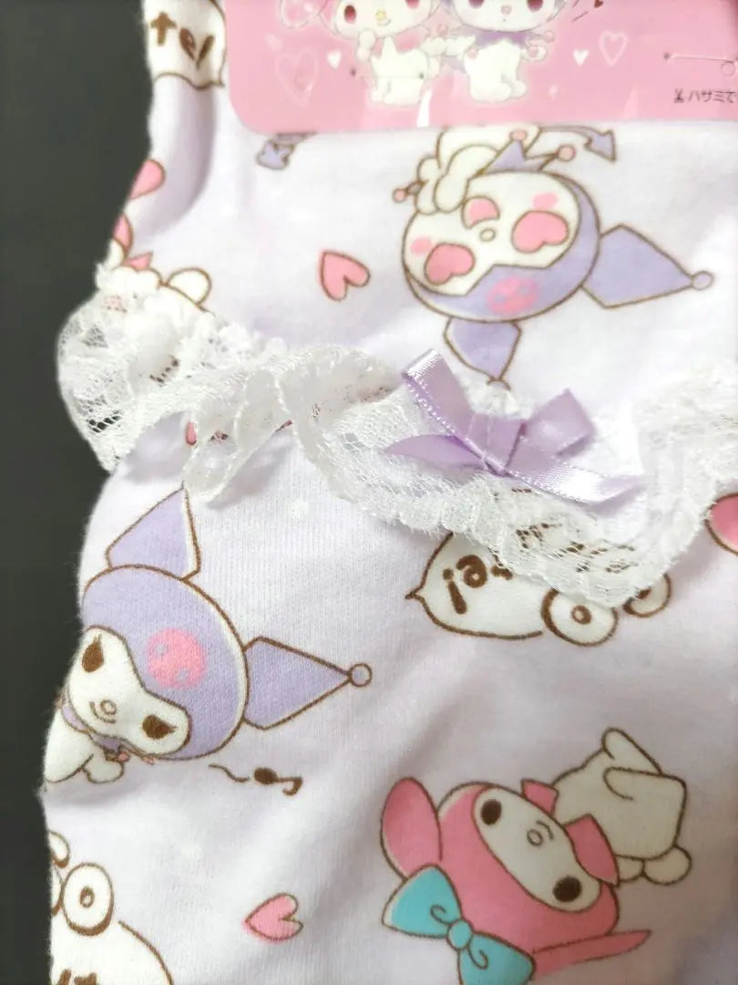 7〇PreCure, conjunto de pantalones cortos Sanrio de 4 piezas 110 cm | 7〇プリキュア、サンリオショーツ4枚セット110cm