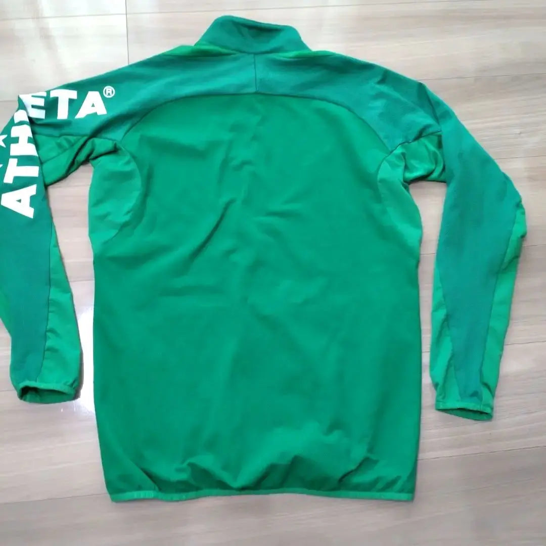 ATHLETA Jersey Tops Track Jacket Green L Soccer