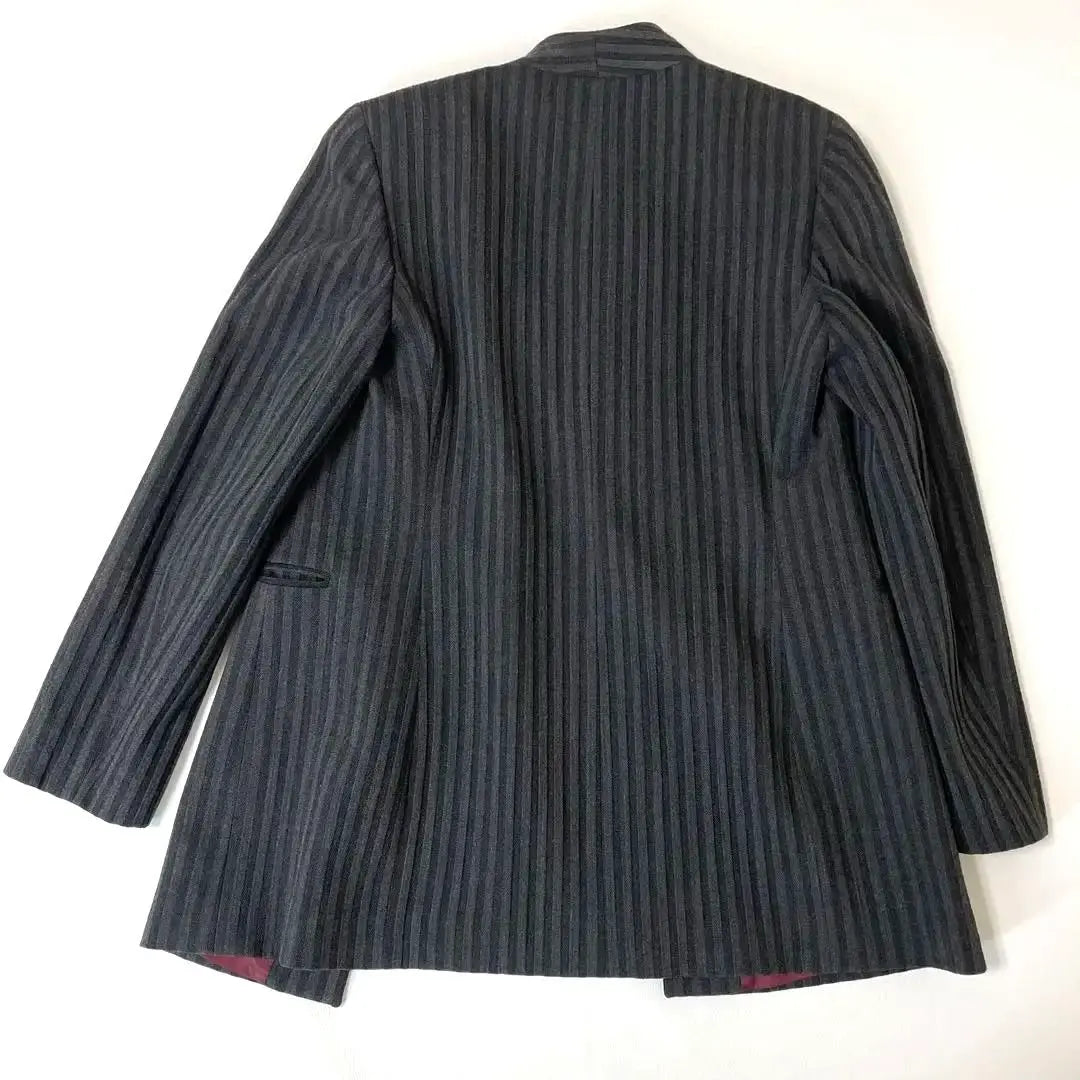 Rare ✨ETRO Grey Striped Tailored Jacket