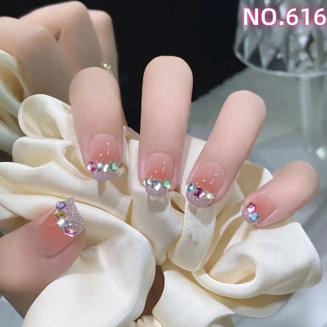 Limited time discount 616 Temperamental nail tips College student ribbon Bridal Valenta 365