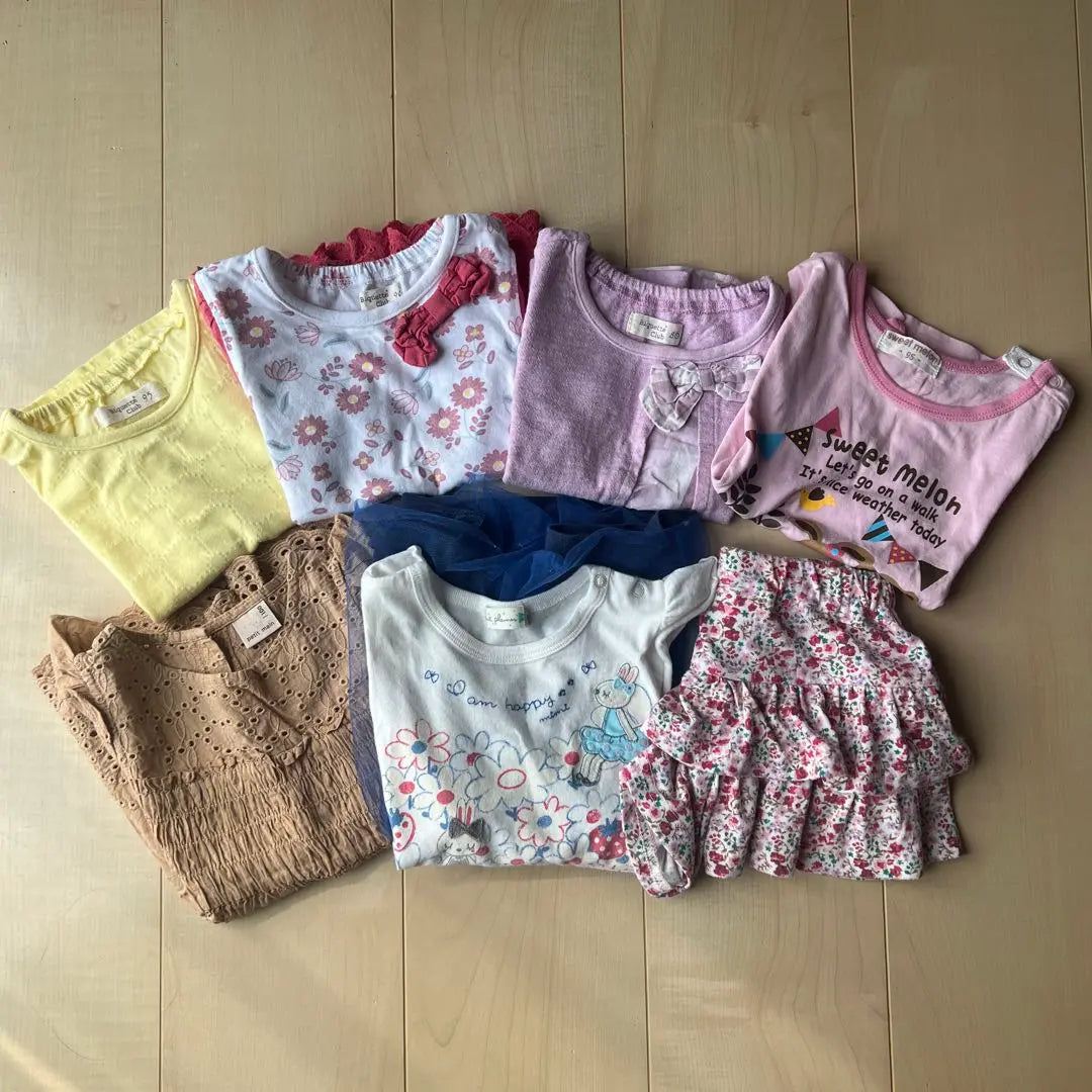 Children's clothing 80~100cm Girls Summer clothing 15 items in bulk sale