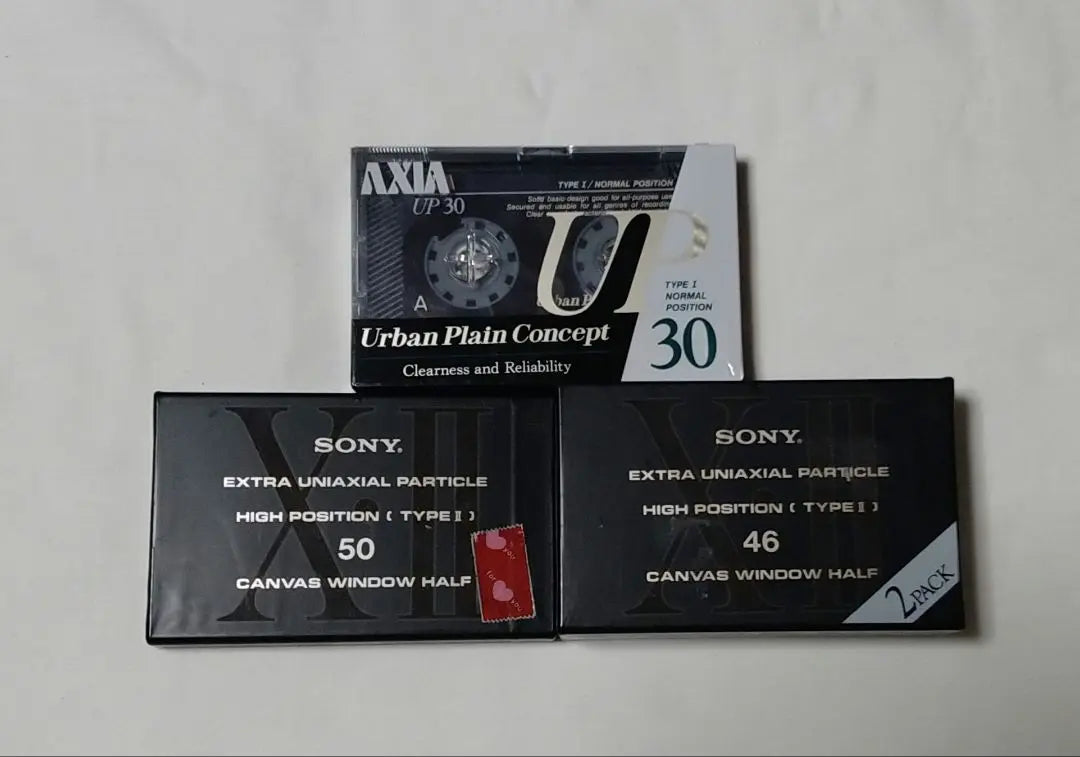 Sony X Ⅱ 46 50/ AXIA Cassette tape | SONY X Ⅱ 46　50/ AXIA　カセットテープ