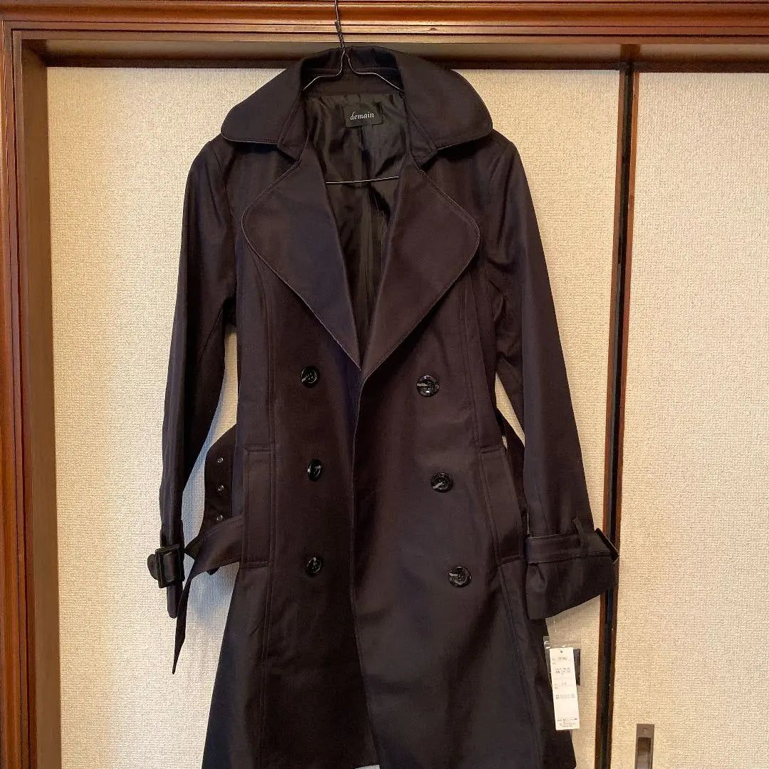 Trench coat black new tag included