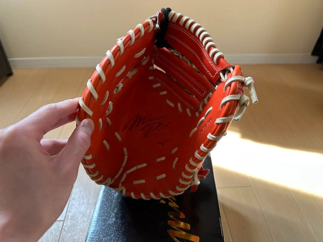 Mizuno Pro Hardball Gloves First Baseman First Mitt For Left-Throw