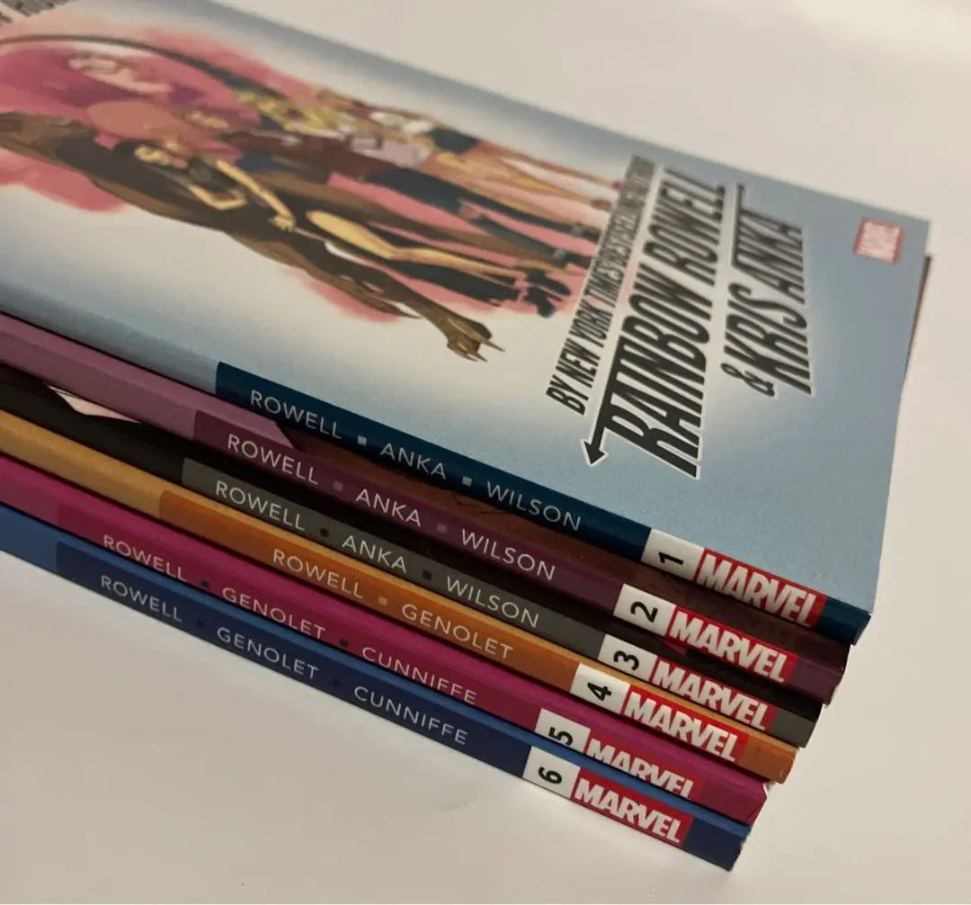 American Comics and English Complete 6 volumes set RUNAWAYS