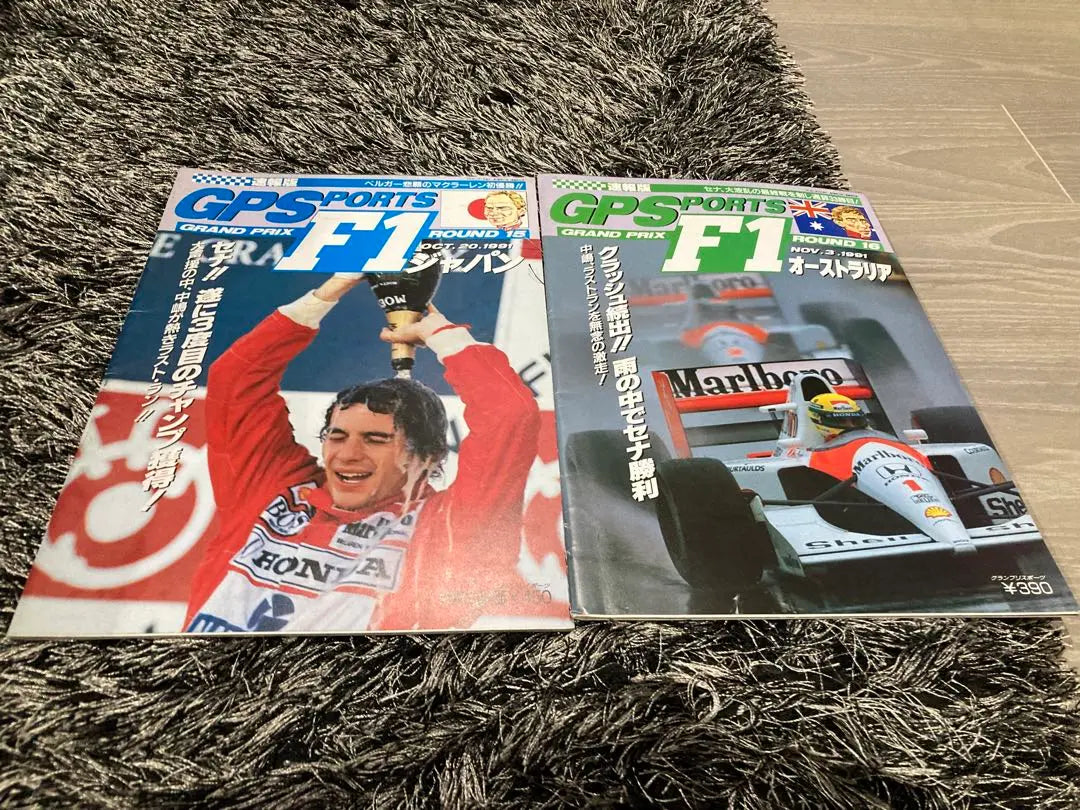 F1 Grand Prix Sports GPS 1991 12 books, 1 GPX