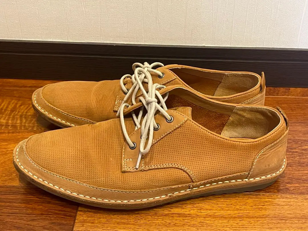 ☆ Beauty ☆ Clarks Casual leather shoes Beige 26cm