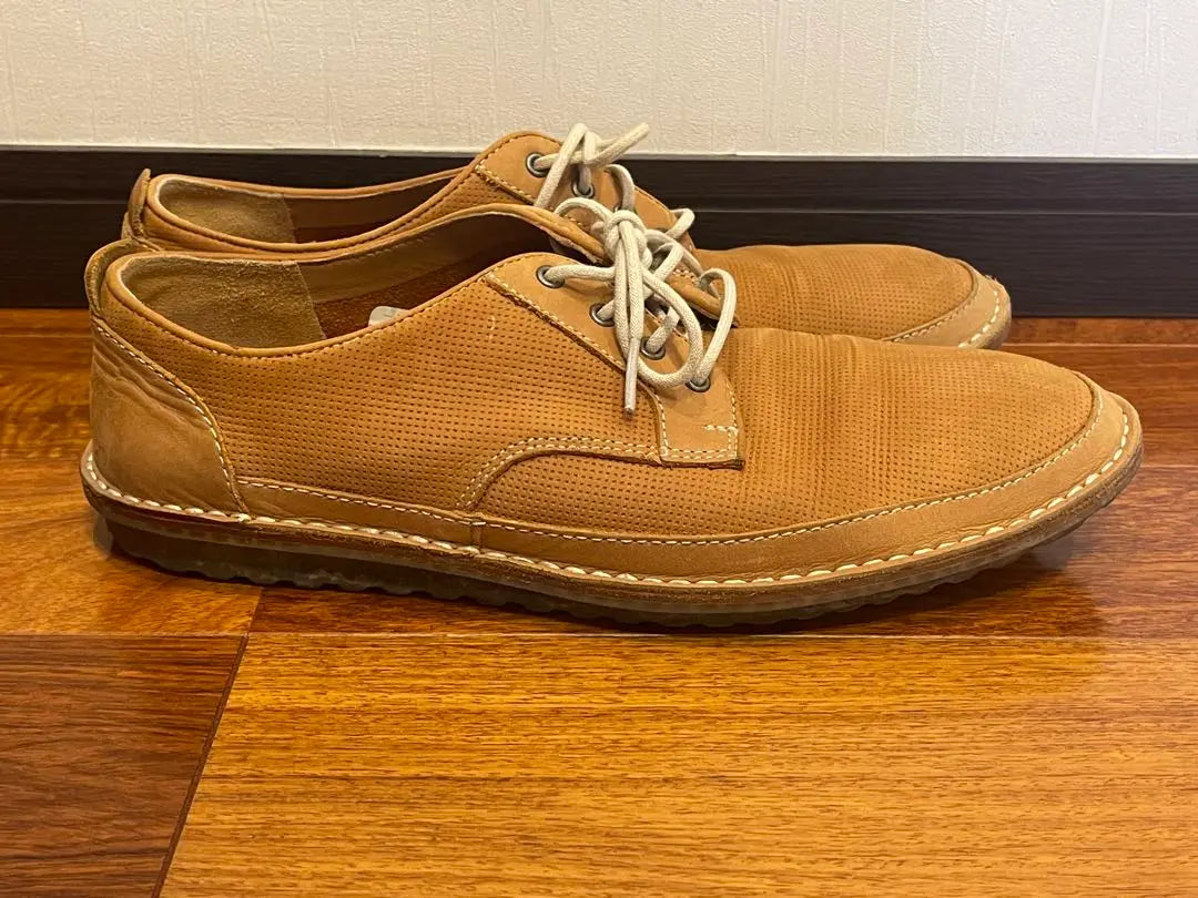 ☆ Beauty ☆ Clarks Casual leather shoes Beige 26cm