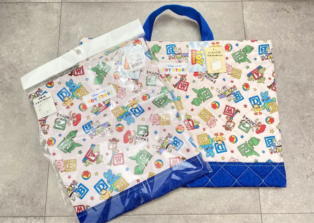 Toy Story Lesson Bag, Drawstring Bag M 2-Piece Set Sold