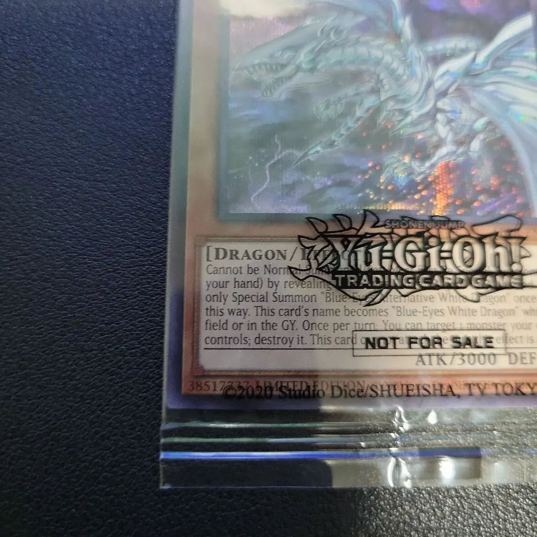 Yu-Gi-Oh! Blue-Eyed White Dragon Blue Secret English English New Unopened Promo